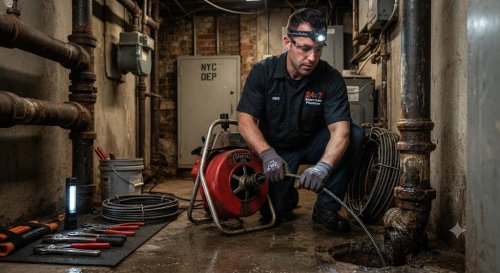 Expert Clogged Drain Clearing NYC
