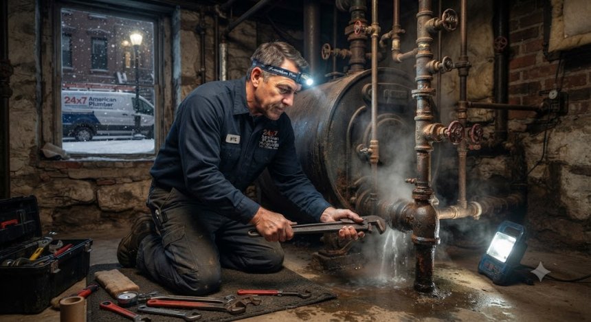 24/7 Emergency Plumber in NYC | Steam Heat & Brownstones